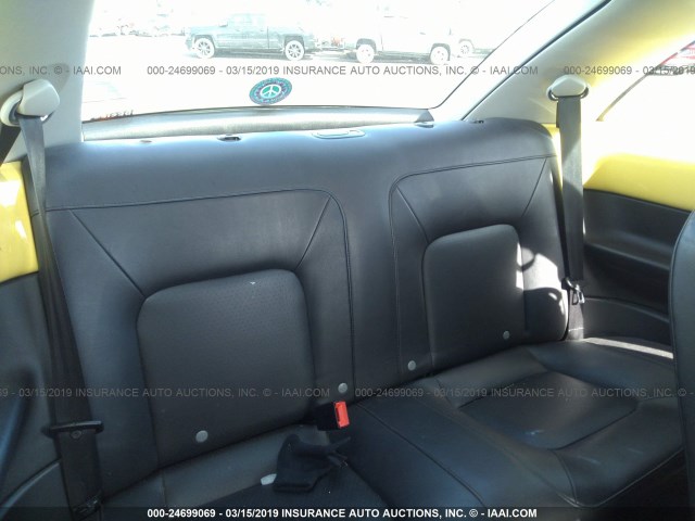 3VWPG3AG6AM016352 - 2010 VOLKSWAGEN NEW BEETLE Sarı foto 8