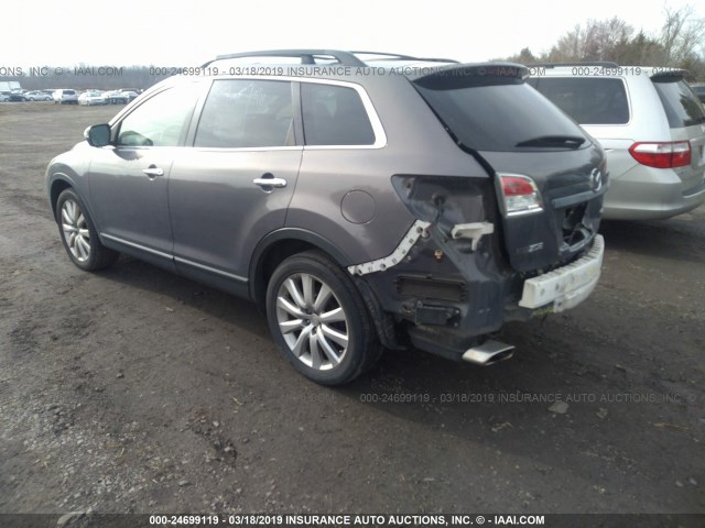 JM3TB28A780150237 - 2008 MAZDA CX-9 GRAY photo 3