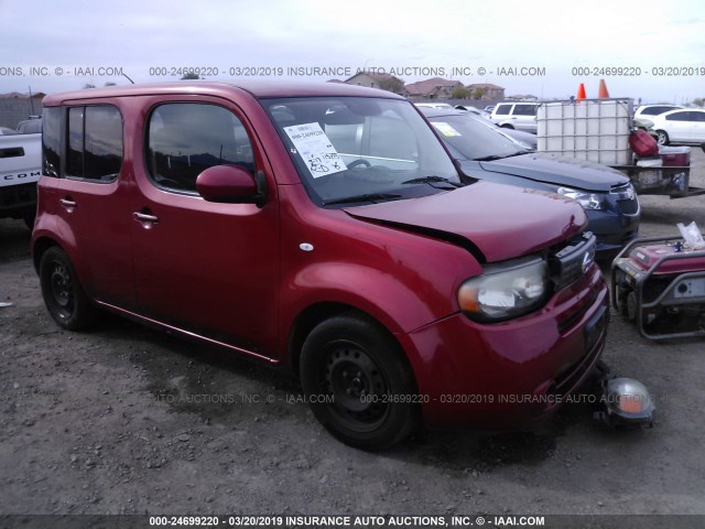 JN8AZ2KR1AT155615 - 2010 NISSAN CUBE S/SL/KROM RED photo 1