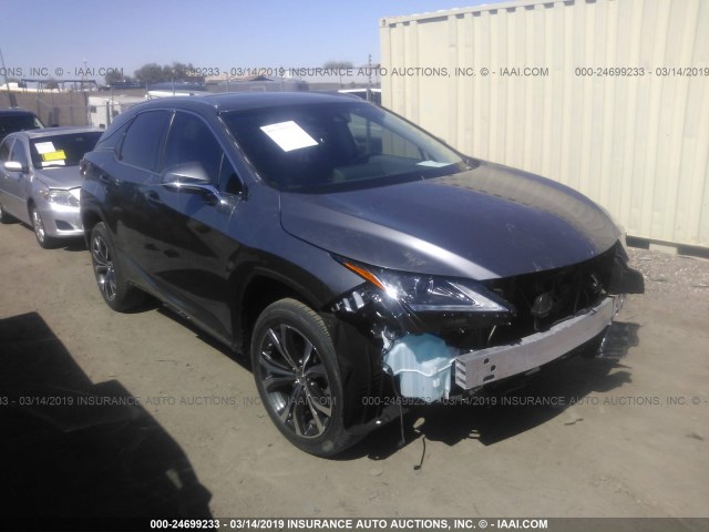 2T2ZZMCA3HC091044 - 2017 LEXUS RX 350/BASE/F SPORT GRAY photo 1