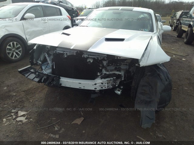 2C3CDZGG8JH272113 - 2018 DODGE CHALLENGER GT WHITE photo 6