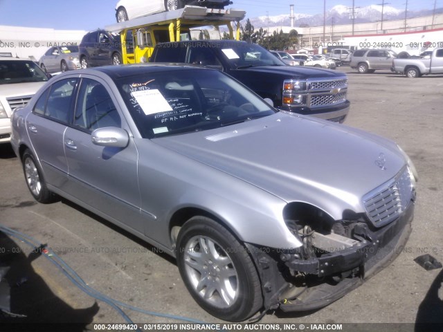 WDBUF65J53A306063 - 2003 MERCEDES-BENZ E 320 SILVER photo 1