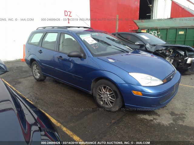 1FAHP36302W184833 - 2002 FORD FOCUS SE/SE COMFORT/ZTW/SE SPRT Light Blue photo 1