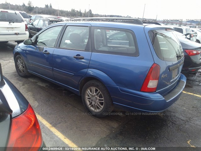 1FAHP36302W184833 - 2002 FORD FOCUS SE/SE COMFORT/ZTW/SE SPRT Light Blue photo 3