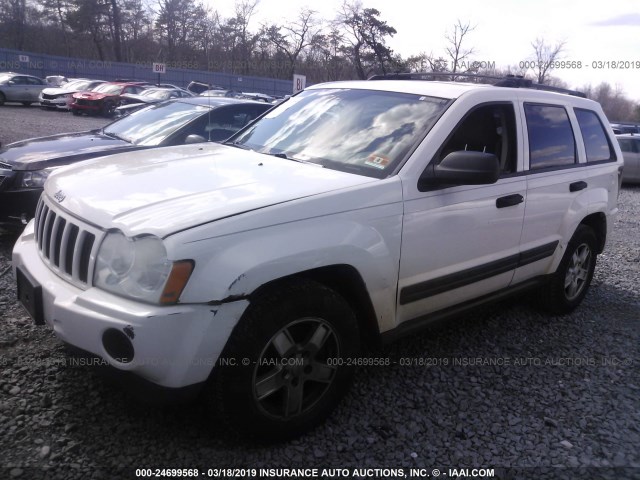 1J4GR48K05C662064 - 2005 JEEP GRAND CHEROKEE LAREDO/COLUMBIA/FREEDOM 白色 照片 2