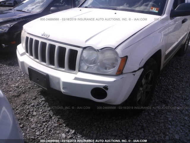 1J4GR48K05C662064 - 2005 JEEP GRAND CHEROKEE LAREDO/COLUMBIA/FREEDOM 白色 照片 6