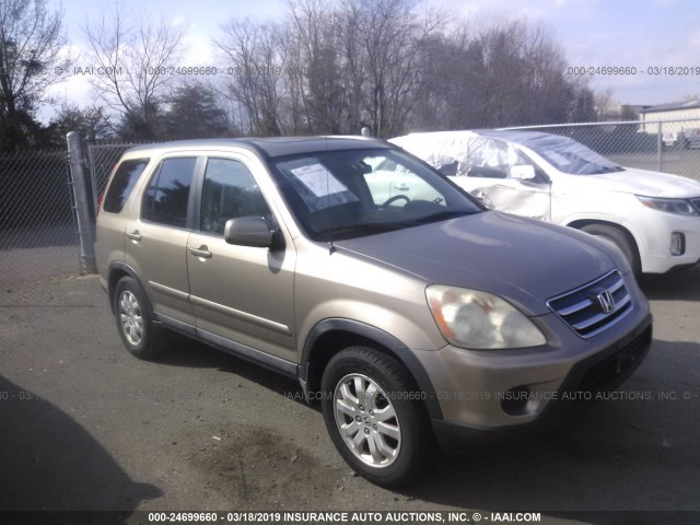 SHSRD78975U314088 - 2005 HONDA CR-V SE/EX GOLD photo 1