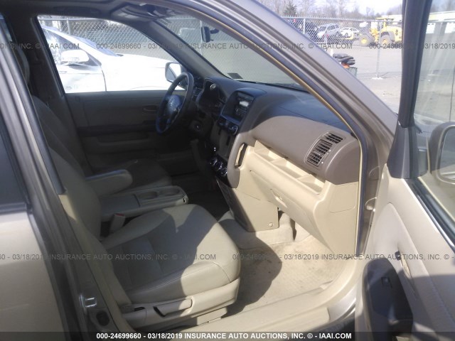 SHSRD78975U314088 - 2005 HONDA CR-V SE/EX GOLD photo 5