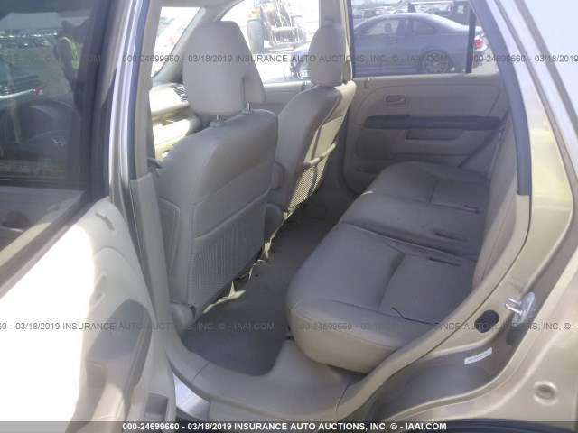 SHSRD78975U314088 - 2005 HONDA CR-V SE/EX GOLD photo 8