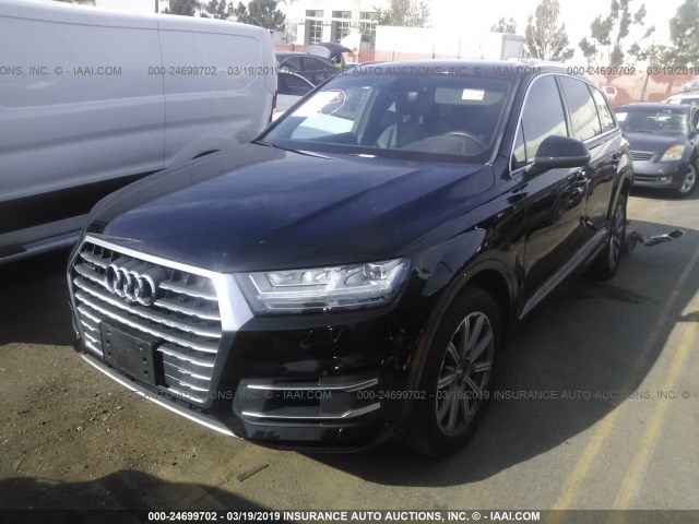 WA1LAAF70JD015820 - 2018 AUDI Q7 PREMIUM PLUS BLACK photo 2