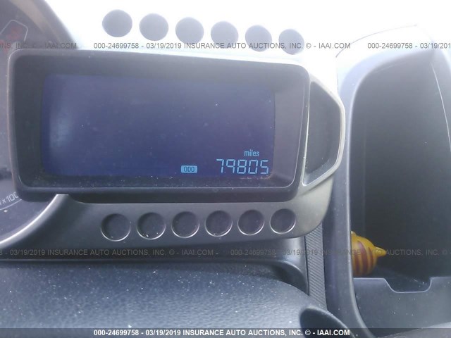 1G1JA5SG6D4199460 - 2013 CHEVROLET SONIC LS GRAY photo 7