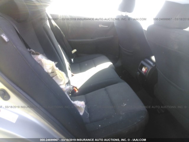 4T1BF1FK7GU564975 - 2016 TOYOTA CAMRY LE/XLE/SE/XSE SILVER photo 8