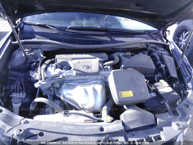 4T1BF1FK1EU463816 - 2014 TOYOTA CAMRY L/SE/LE/XLE 黑色 照片 10