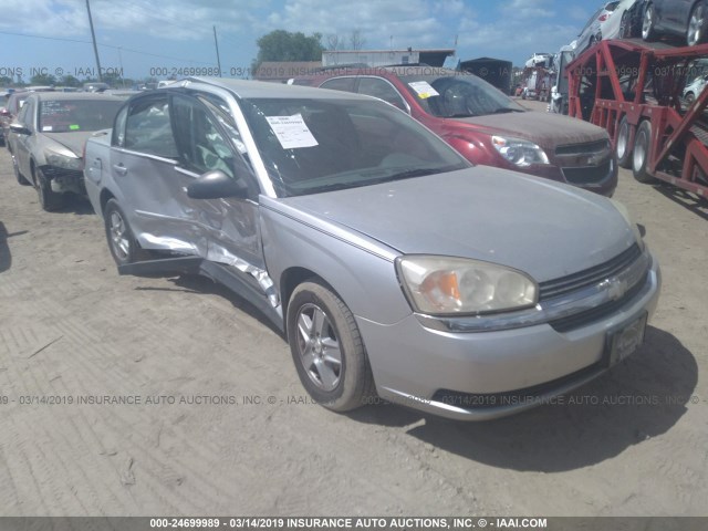 1G1ZT54805F134712 - 2005 CHEVROLET MALIBU LS 银色 照片 1
