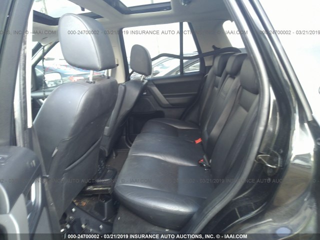 SALFT24N18H097539 - 2008 LAND ROVER LR2 HSE TECHNOLOGY BLACK photo 8