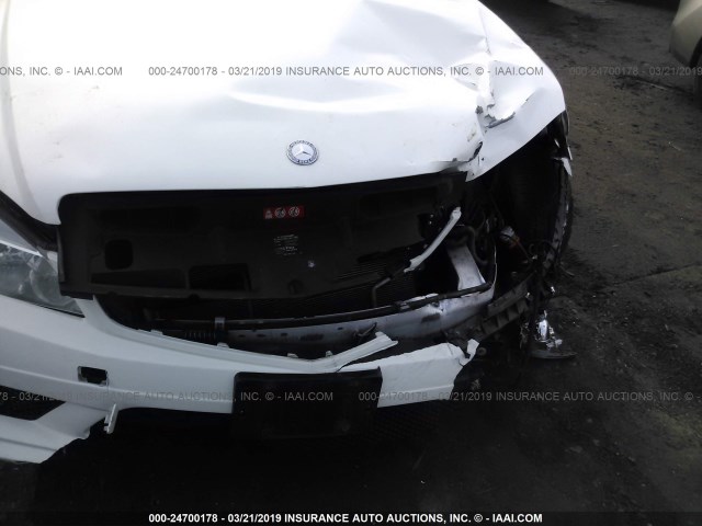 WDDGF8BBXAR111412 - 2010 MERCEDES-BENZ C 300 4MATIC WHITE photo 6