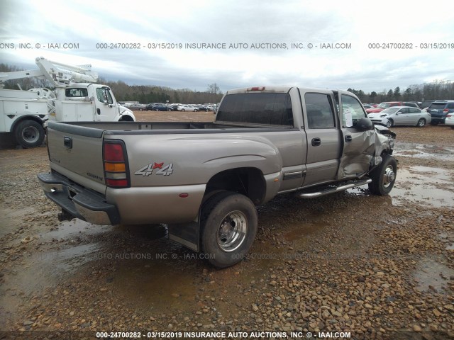 1GCJK33G61F212683 - 2001 CHEVROLET SILVERADO K3500 Champagne photo 4