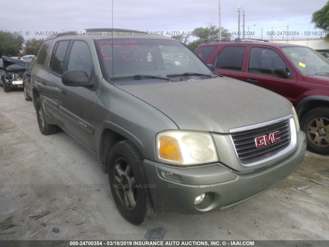 1GKES12S146188507 - 2004 GMC ENVOY XUV GREEN photo 1