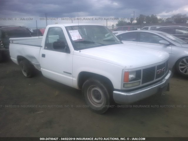 1GTDC14H9MZ513490 - 1991 GMC SIERRA C1500 WHITE photo 1