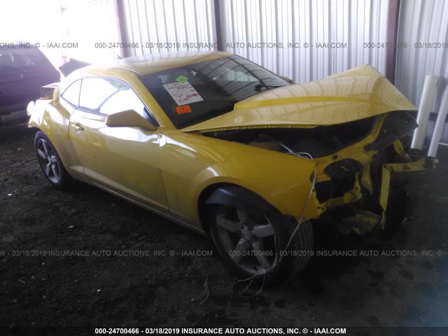 2G1FC1ED3B9199680 - 2011 CHEVROLET CAMARO LT WHITE photo 1