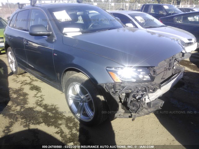 WA1MKAFP4AA088479 - 2010 AUDI Q5 PREMIUM PLUS Light Blue photo 1