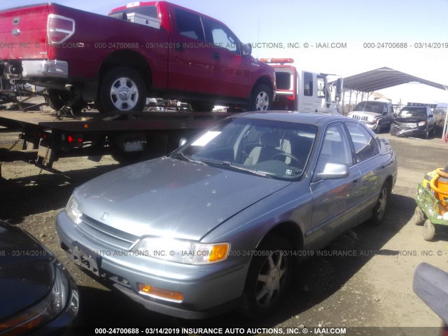 JHMCD5557SC014626 - 1995 HONDA ACCORD EX ღია ლურჯი ფოტო 2