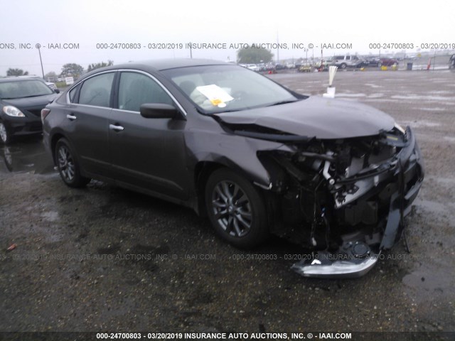 1N4AL3APXFN913343 - 2015 NISSAN ALTIMA 2.5/S/SV/SL BROWN photo 1