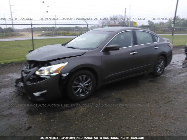 1N4AL3APXFN913343 - 2015 NISSAN ALTIMA 2.5/S/SV/SL BROWN photo 2