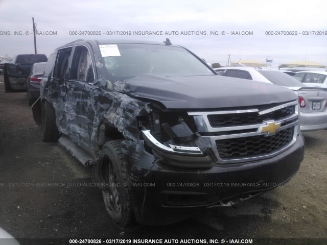 1GNSCBKC9GR124302 - 2016 CHEVROLET TAHOE C1500 LT GRAY photo 1