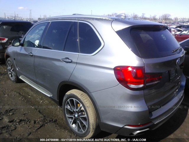 5UXKR6C52G0J81104 - 2016 BMW X5 XDRIVE50I GRAY photo 3