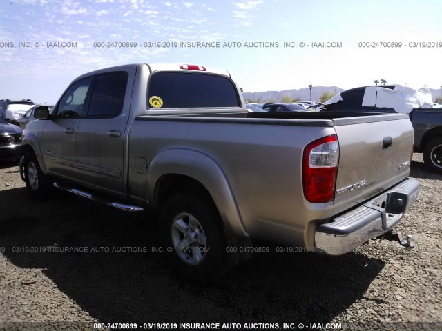 5TBDT44135S493785 - 2005 TOYOTA TUNDRA DOUBLE CAB SR5 GOLD photo 3