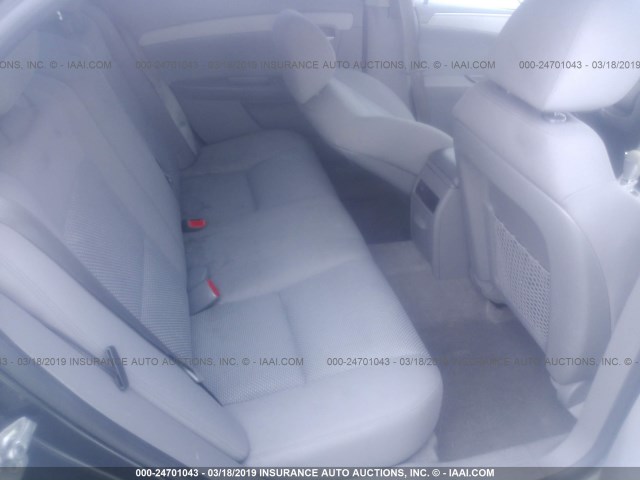 1G1ZB5EB2A4108275 - 2010 CHEVROLET MALIBU LS GRAY photo 8