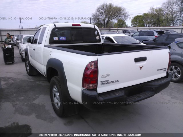 5TFTU4GN3DX028897 - 2013 TOYOTA TACOMA PRERUNNER ACCESS CAB WHITE photo 3