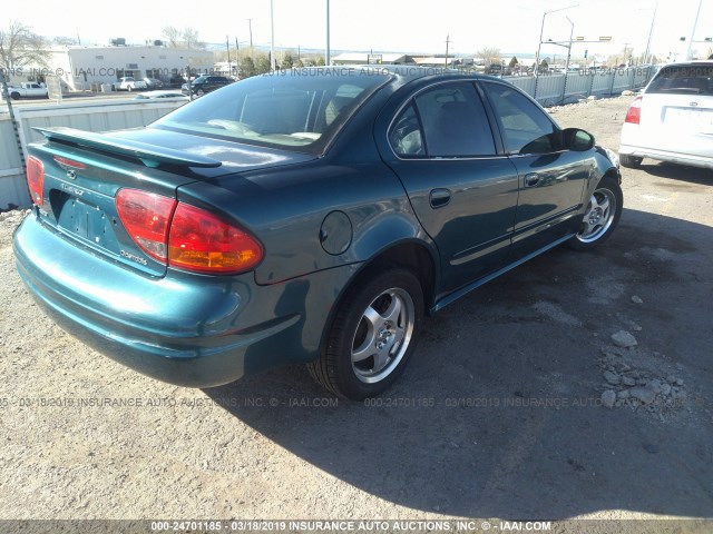 1G3NF52E92C299693 - 2002 OLDSMOBILE ALERO GLS TEAL photo 4