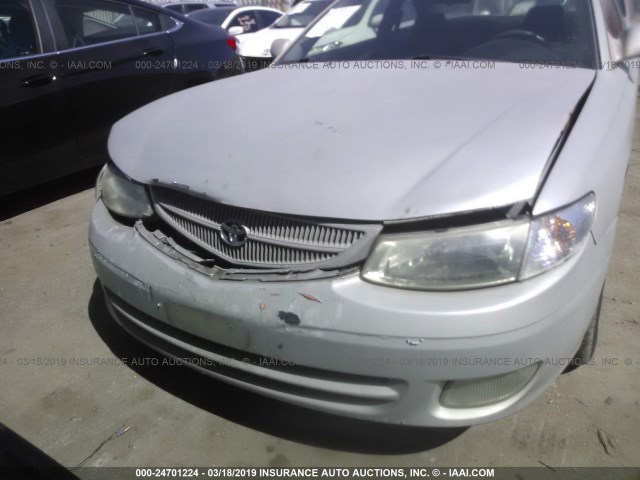 2T1CF22P6YC342619 - 2000 TOYOTA CAMRY SOLARA SE/SLE GRAY photo 6