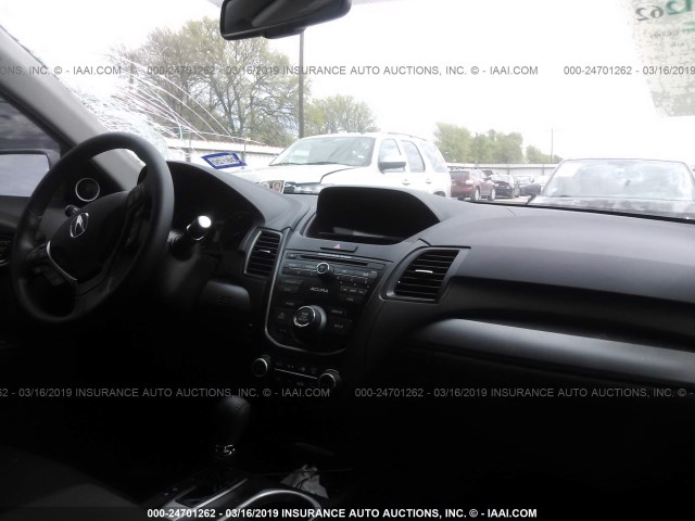 5J8TB3H36JL014607 - 2018 ACURA RDX GRAY photo 5