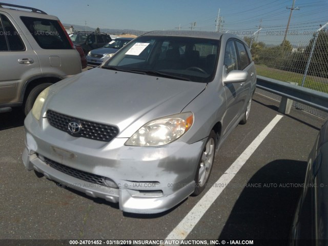 2T1KY38E83C020462 - 2003 TOYOTA COROLLA MATRIX XRS SILVER photo 2