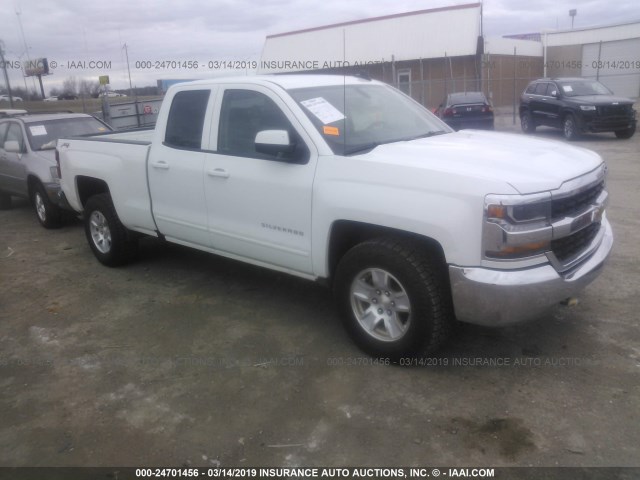 1GCVKREC8JZ360380 - 2018 CHEVROLET SILVERADO K1500 LT WHITE photo 1