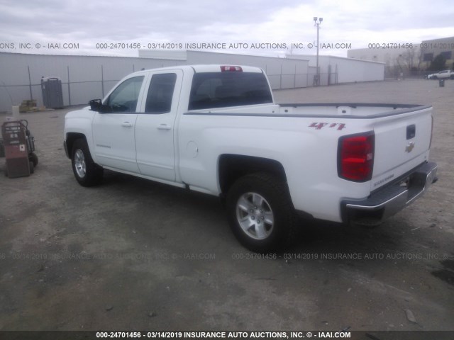 1GCVKREC8JZ360380 - 2018 CHEVROLET SILVERADO K1500 LT WHITE photo 3