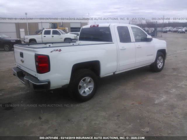 1GCVKREC8JZ360380 - 2018 CHEVROLET SILVERADO K1500 LT WHITE photo 4