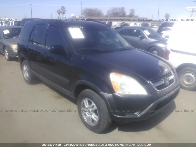 JHLRD78823C016267 - 2003 HONDA CR-V EX BLACK photo 1