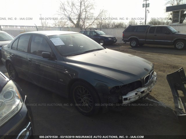 WBADT63441CF08353 - 2001 BMW 530 I AUTOMATIC BLUE photo 1