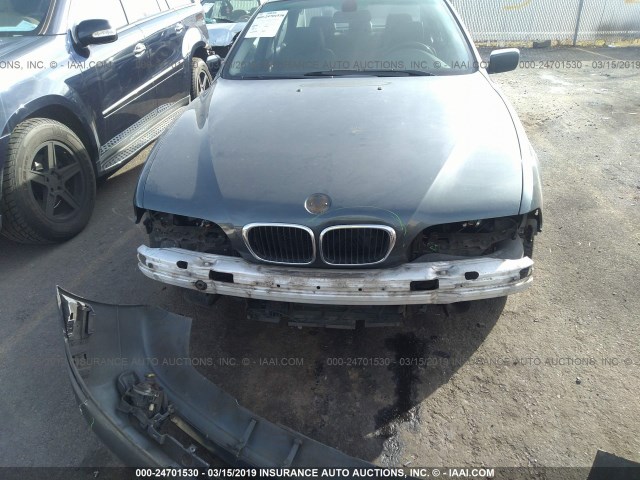 WBADT63441CF08353 - 2001 BMW 530 I AUTOMATIC BLUE photo 6