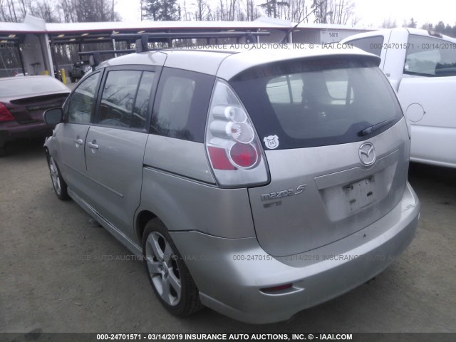 JM1CR293160124931 - 2006 MAZDA 5 SILVER photo 3