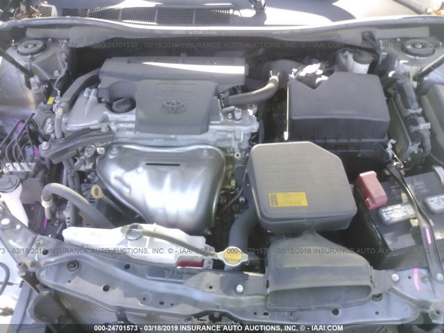 4T1BF1FK2EU431506 - 2014 TOYOTA CAMRY L/SE/LE/XLE 灰色 照片 10