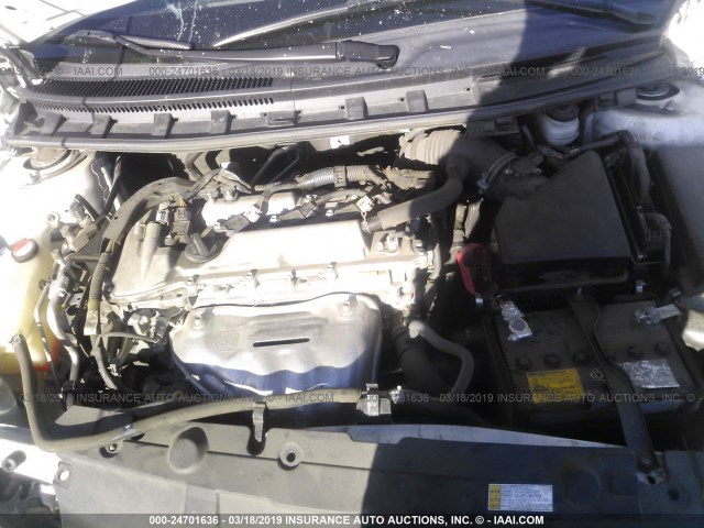 JTKJF5C72FJ013370 - 2015 TOYOTA SCION TC WHITE photo 10