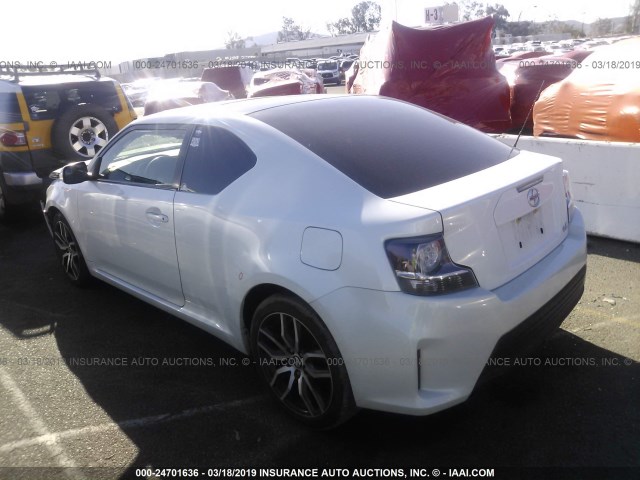 JTKJF5C72FJ013370 - 2015 TOYOTA SCION TC WHITE photo 3