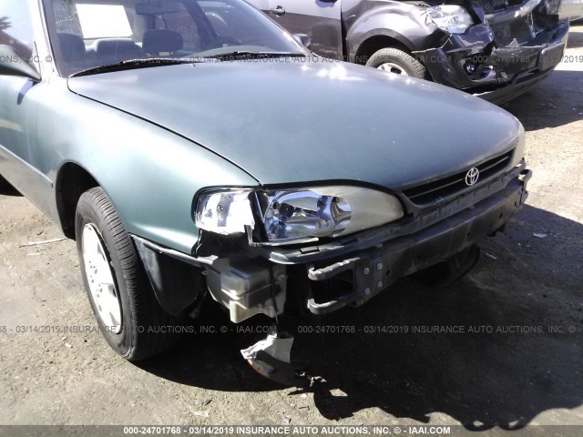 4T1BG12K1TU919944 - 1996 TOYOTA CAMRY DX/LE/XLE GREEN photo 6