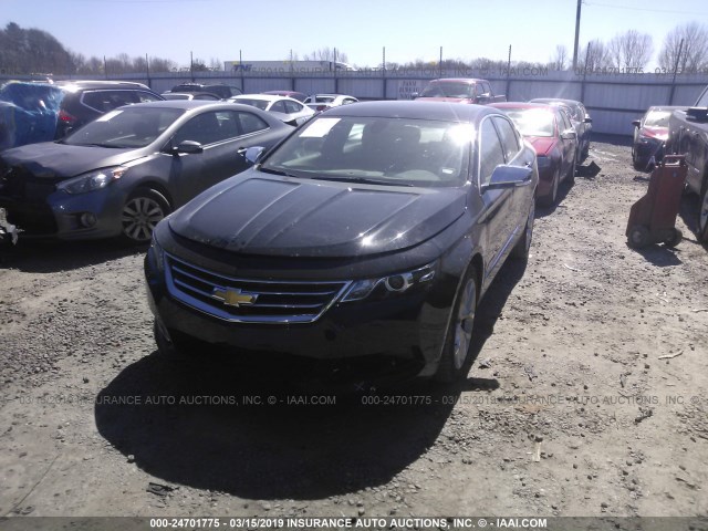 1G1125S39JU142000 - 2018 CHEVROLET IMPALA PREMIER BLACK photo 2