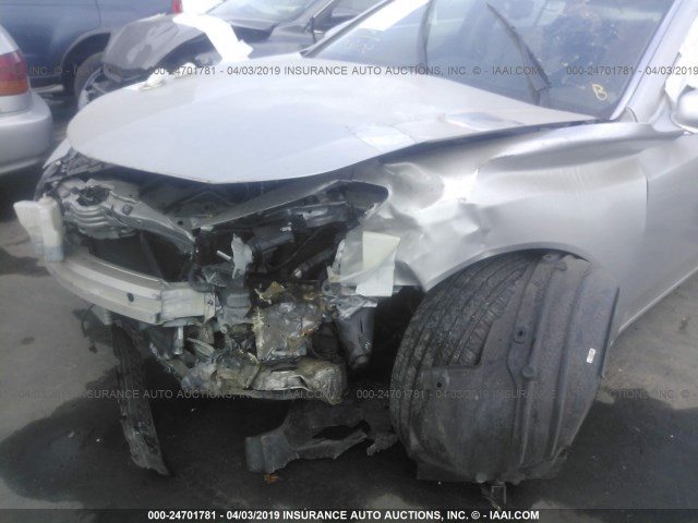 19UUA8F39EA001312 - 2014 ACURA TL SE SILVER photo 6